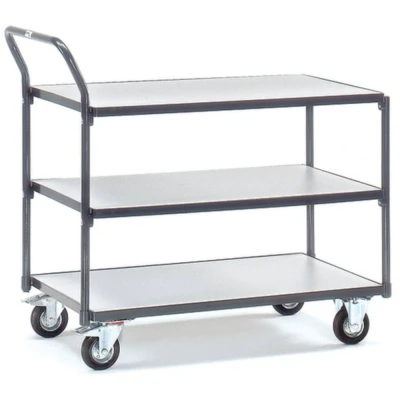 Afbeelding van Fetra 1850 Tafelwagen ESD Staal Laadvermogen (max.): 250 kg Leigrijs (RAL 7015)