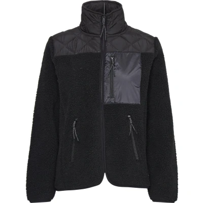 Afbeelding van Thejoggconcept Jcberri Fleecejas, Dames, Maat: XXL, Black