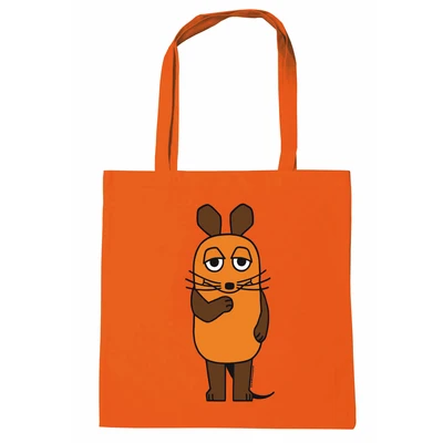 Afbeelding van Logoshirt Schultertasche Baumwolltasche Die Sendung mit der Maus