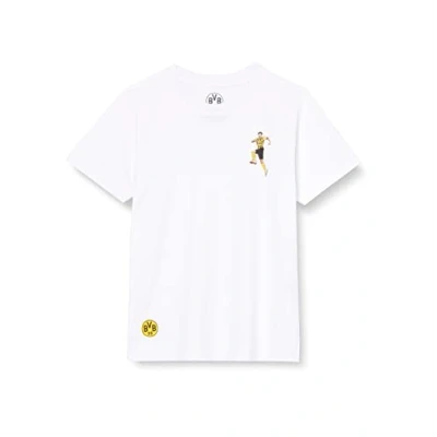 Afbeelding van Borussia Dortmund BVB T Shirt Adeyemi Comic, wit, XL, Kleur: XL