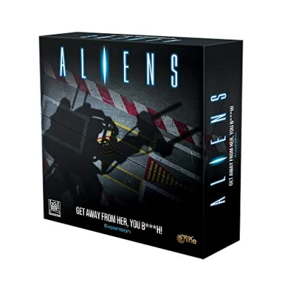 Afbeelding van Gale Force Nine Aliens: Another Glorious Day in the Corps: Get Away From Her, You BxXxh! Uitbreiding Bordspel 1 6 spelers Leeftijd 14+ 60 tot 120 minuten speeltijd