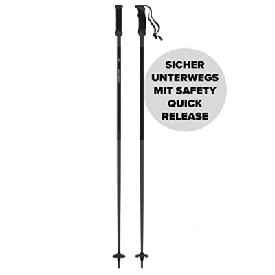 Afbeelding van Atomic, 1 Paar All Mountain Skistöcke, Unisex, 135 cm, Aluminium, AMT SQS, Schwarz, AJ5005700135