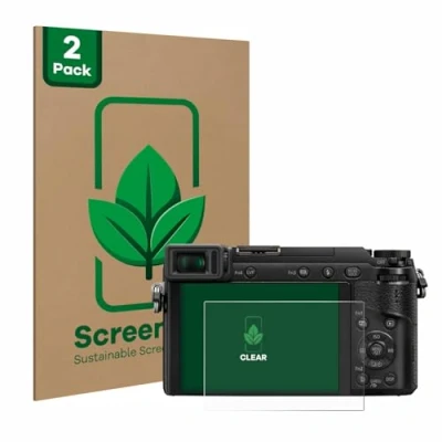 Afbeelding van ScreenLeaf Screenprotector voor Panasonic Lumix DMC GX80 Duurzame schermbescherming Folie Beschermfolie transparant (2 Stuks)