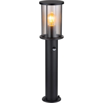 Afbeelding van Globo vloerlamp Gracey zwart metaal 14,3 cm E27 fitting 31362S