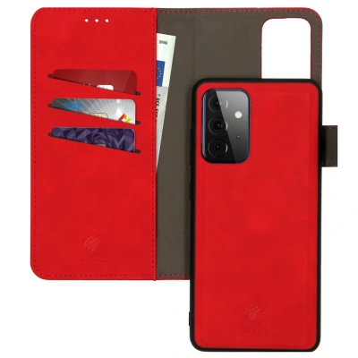 Afbeelding van Samsung Galaxy A72 Hoesje Kunstleder iMoshion Bookcase/2 in 1 Case Rood Telefoonhoesje