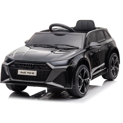 Afbeelding van Audi RS6 12V Kinderauto Zwart