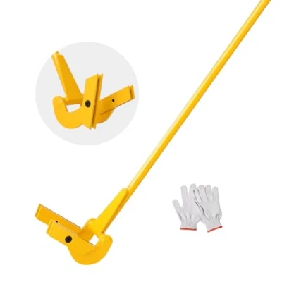 Afbeelding van VEVOR Palletcrusher 114,3cm Slat Lifter 907kg Capaciteit Crushing Bars Q235 Koolstofstaal Sloop &amp; Hendel Bar Incl.Handschoenen Pallet Buster Universeel Ontwerp