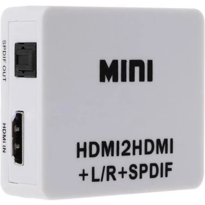 Afbeelding van HDMI naar stereo en 5.1 audio extractor 1.4 (4K 30Hz) / zwart