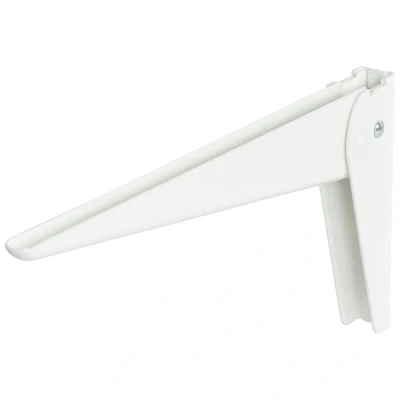 Afbeelding van Plankdrager opvouwbaar wit 30cm