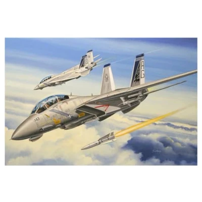 Afbeelding van Hobbyboss 1:72 Schaal F 14b Tomcat Diecast Model Kit