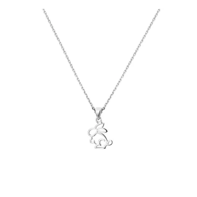 Afbeelding van YO&amp;NO Ketting Zilver Anker Konijn 1,1 mm 36 + 4 cm 925