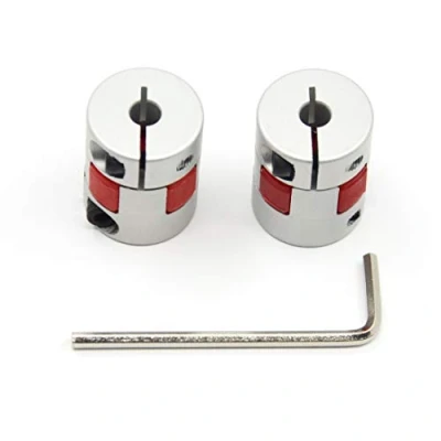 Afbeelding van Befenybay 2 stuks pruim aluminium flexibele koppelingen van 5 mm tot diameter, 20 lengte, 25 voor CNC 3D printer en servomotor (5 x mm)