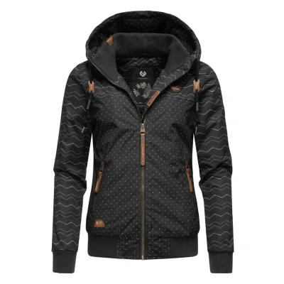 Afbeelding van Ragwear Nuggie ZIG ZAG INTL Winterjas, Dames, Maat: 3XL, Black