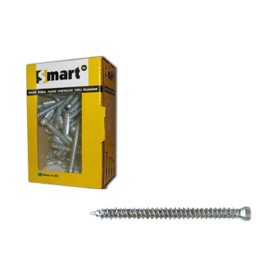 Afbeelding van pgb Europe SMART Kozijnschroef CK T30 Ø 7,50x112 Zn 100 st SM0WSC001075112E