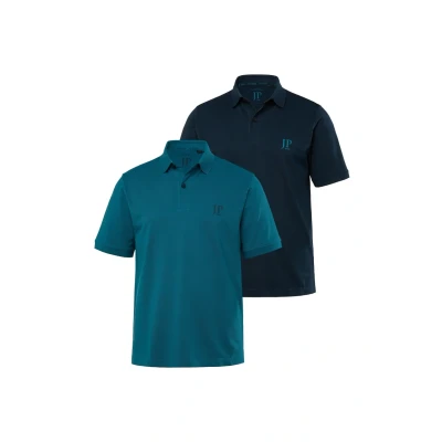 Afbeelding van JP 1880 Poloshirt voor heren, lichtkaki, XL