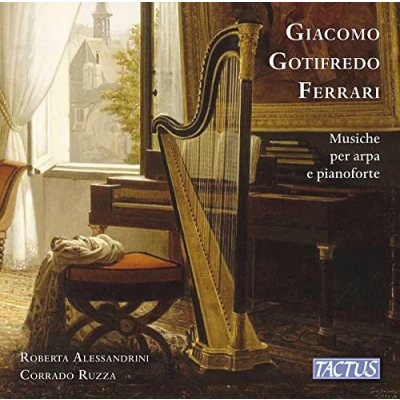 Afbeelding van Roberta Alessandrini &amp; Corrado Ruzza Musiche Per Arpa E Pianoforte (CD)