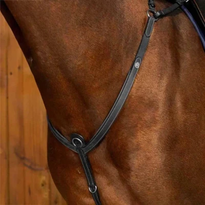 Afbeelding van Dyon Martingaal Working Breastplate Zwart Cob