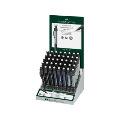Afbeelding van Faber Castell Vulpotlood Grip Plus 0 7mm display 40 stuks