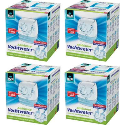 Afbeelding van 4x Bison Vochtvreter Ambiance 450gr