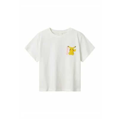 Afbeelding van Name it POKÉMON Tshirt print voor kinderen, Maat: 116, Cloud dancer