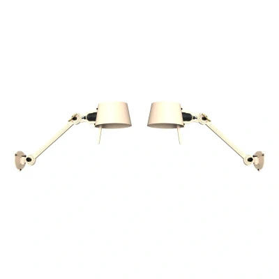 Afbeelding van Tonone Bolt Bed Sidefit wandlamp install set van 2 Lightning White