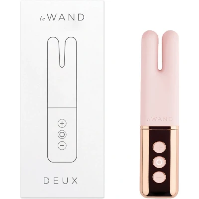 Afbeelding van Le Wand Deux Twin Motor Rechargeable Vibrator Rose Gold