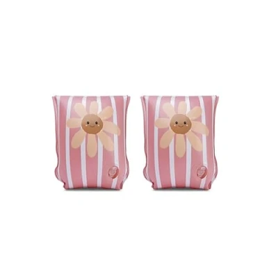 Afbeelding van Swim Essentials Rood/Witte Bloemen Zwembandjes 2 6 jaar