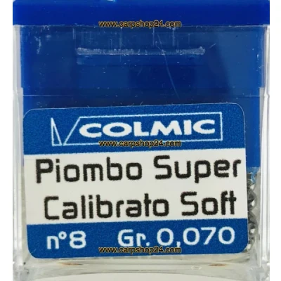 Afbeelding van Colmic Piombo Super Calibrato Soft Maat : nr 8 0.070g