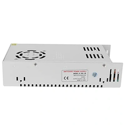 Afbeelding van Adaptateur de pilote d&#039;alimentation DC48V Alimentation à Découpage commutation en alliage d&#039;aluminium(S 480 48(48V/10A/480W) AC110/220V±15%)