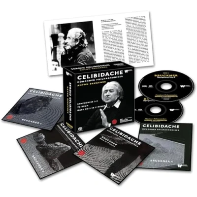 Afbeelding van Celibidache, Sergiu &amp; Munchner Philharmoniker Anton Bruckner: Symphonies 3 9/Te Deum/Mass No. (CD)