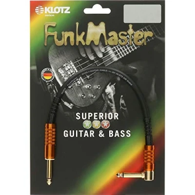 Afbeelding van Klotz TMPR 0090 Stevens FunkMaster Pedal Patcher 0,9 m Mono Patchkabel