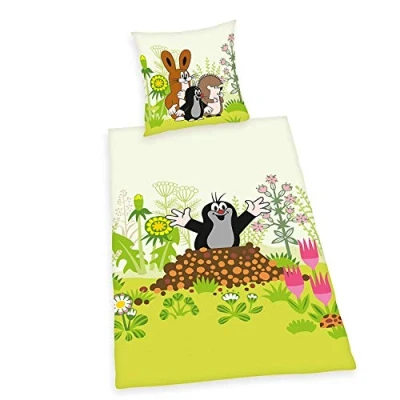 Afbeelding van Herding Renforce Beddengoedset van Katoen, Meerkleurig, Dekbedovertrek 135x200 cm, Kussensloop 80x80