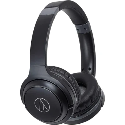Afbeelding van Audio Technica ATH S200BTBK Headset Bedraad en draadloos Helm Muziek USB Type C Bluetooth Zwart