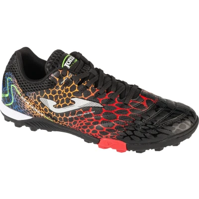 Afbeelding van Joma Maxima Printing Voetbalschoenen voor kunstgras, Heren, Maat: 44, Black/multicolor Imitatieleer/ textiel