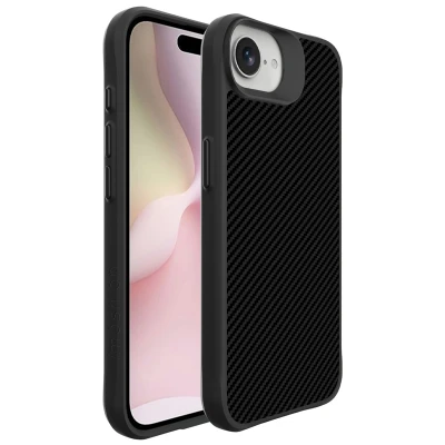 Afbeelding van iPhone SE 4 Hoesje Kunststof imoshion Hardcase/Backcover Zwart Telefoonhoesje Shockproof/Valbescherming