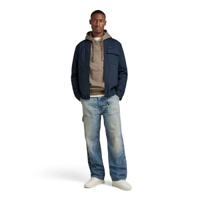 Afbeelding van G STAR RAW Lofty Pdd Overshirt, blauw (Salute D23661 4481 c742), XXL