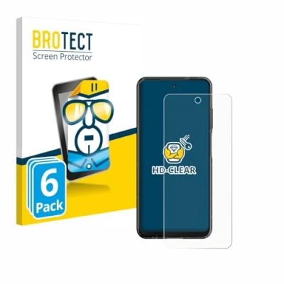 Afbeelding van BROTECT Screenprotector voor HMD Fusion Folie Beschermfolie transparant (6 Stuks)