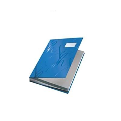 Afbeelding van Leitz Design Vloeiboek Karton 18 scheidingsbladen Blauw