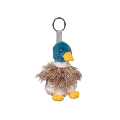 Afbeelding van Wrendale Designs by Hannah Dale Webster&#039; eend pluche karakter sleutelhanger, Webster, Eén maat