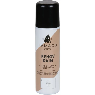 Afbeelding van Famaco Renovateur Daim Kleurhersteller voor Suede en Nubuk 250 ml spuitbus beige