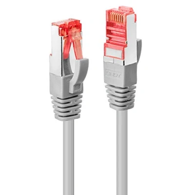 Afbeelding van LINDY 47705 RJ45 Netwerkkabel, patchkabel CAT 6 S/FTP 3.00 m Grijs Snagless 1 stuk(s)