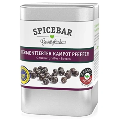 Afbeelding van Gefermenteerde Campot peper, gourmetpeper BGA 60 g in aromadoos