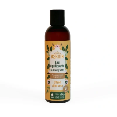 Afbeelding van Cosmos gezicht tonic van Citroen en Aloe Vera anti oxidant doffe huid onzuivere Frans product 200ml