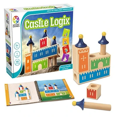 Afbeelding van Smartgames Castle Logix kinderspeelgoed 3 jaar puzzel kinderspellen educatief spel kinderen 1 speler