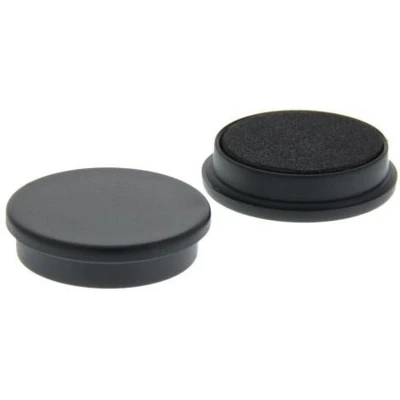 Afbeelding van Whiteboard Magneten 30 mm Zwart 10 Stuks