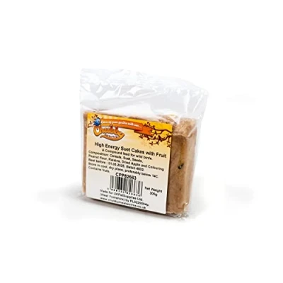 Afbeelding van Suet Blokken met Fruit Hoge Energie Hoog Eiwit behandelt Wilde Vogelvoer