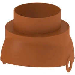 Afbeelding van Burgerhout FX Easy scharnierkap 100 terracotta