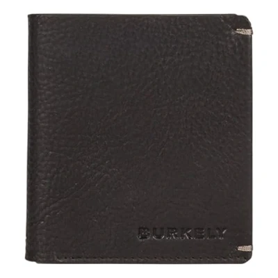 Afbeelding van Burkely Fundamentals Antique Avery Unisex Portemonnee Billfold High Coin Zwart
