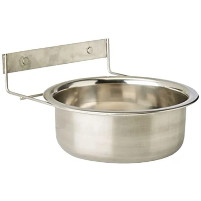 Afbeelding van Nobby rvs eetbak met schroef 21 cm 1800ml