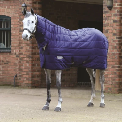 Afbeelding van Weatherbeeta Combo Neck Stable Rug Under 220g Navy 160/215